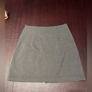 Derek Heart Plaid Skirt